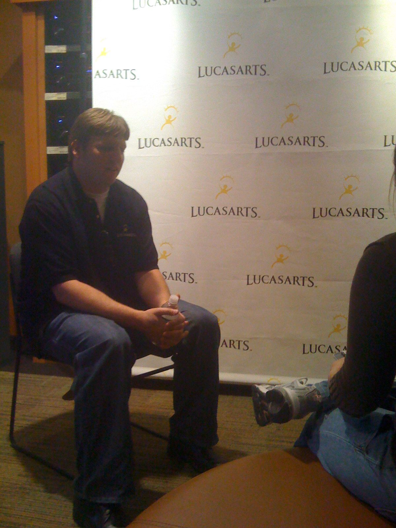 Illustration for article titled Jett Lucas Out-Bugged The Testers – Force Unleashed Launch Party